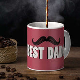 Pink Cushion and Mug with Best Dada Print